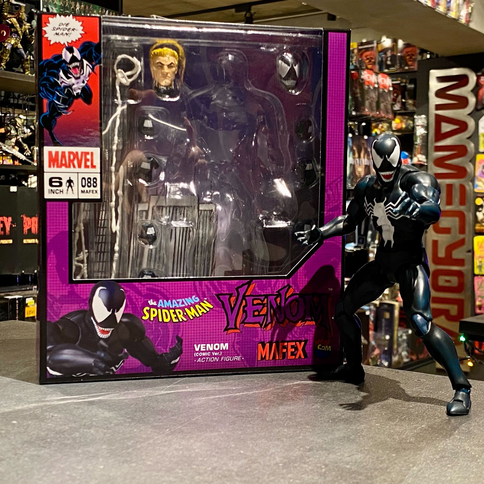 新品】スパイダーマン&ヴェノム COMIC Ver. MAFEX フィギュア 【公式通販】