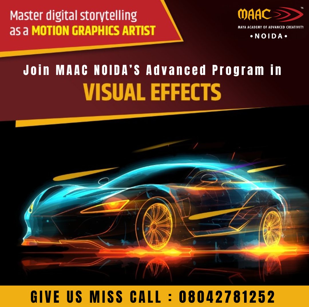 Advanced Program in Visual Effects at MAAC  NOIDA's a professional course designed to train you in the latest techniques that are extensively used in filmmaking.

#vfxstudio #vfxindia #vfxpro #MAAC #JoinMAAC #maaccourses #maacnoida #NOIDA #ghaziabad #Delhi