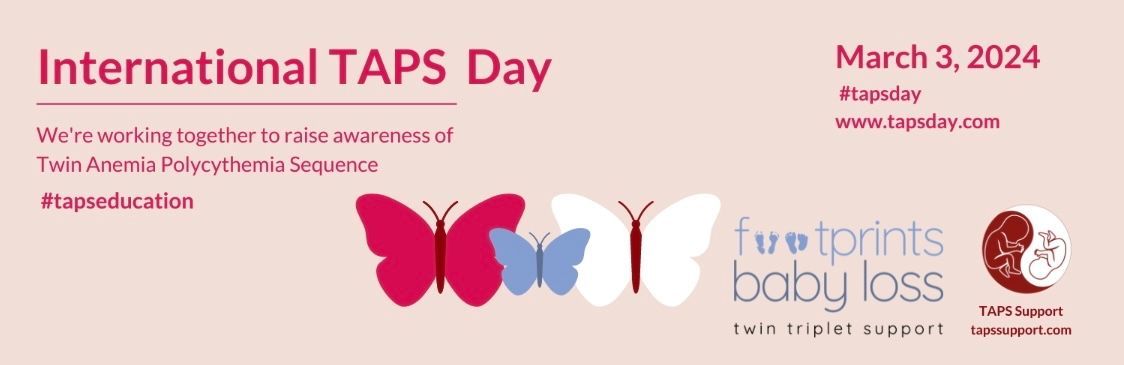 footprintsbl's tweet photo. It is International TAPS Day tomorrow on 3rd March. You can show your support with our Taps and Footprints social media frames. 

@tapssupport
#PregnancyLoss #BabyLoss #twinloss #tripletloss #multiplebirthloss #youarenotalone
#footprintsbabyloss #footprints
#ITD2024 #tapsday https://t.co/iW8Bicahnh