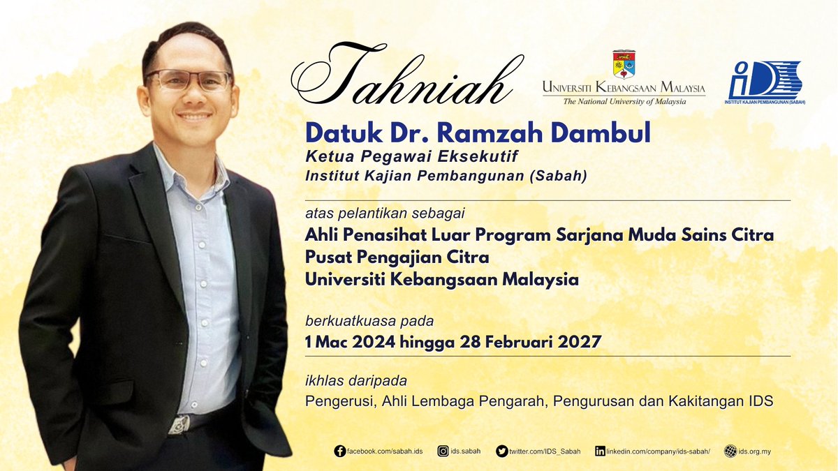 IDS Sabah tweet media