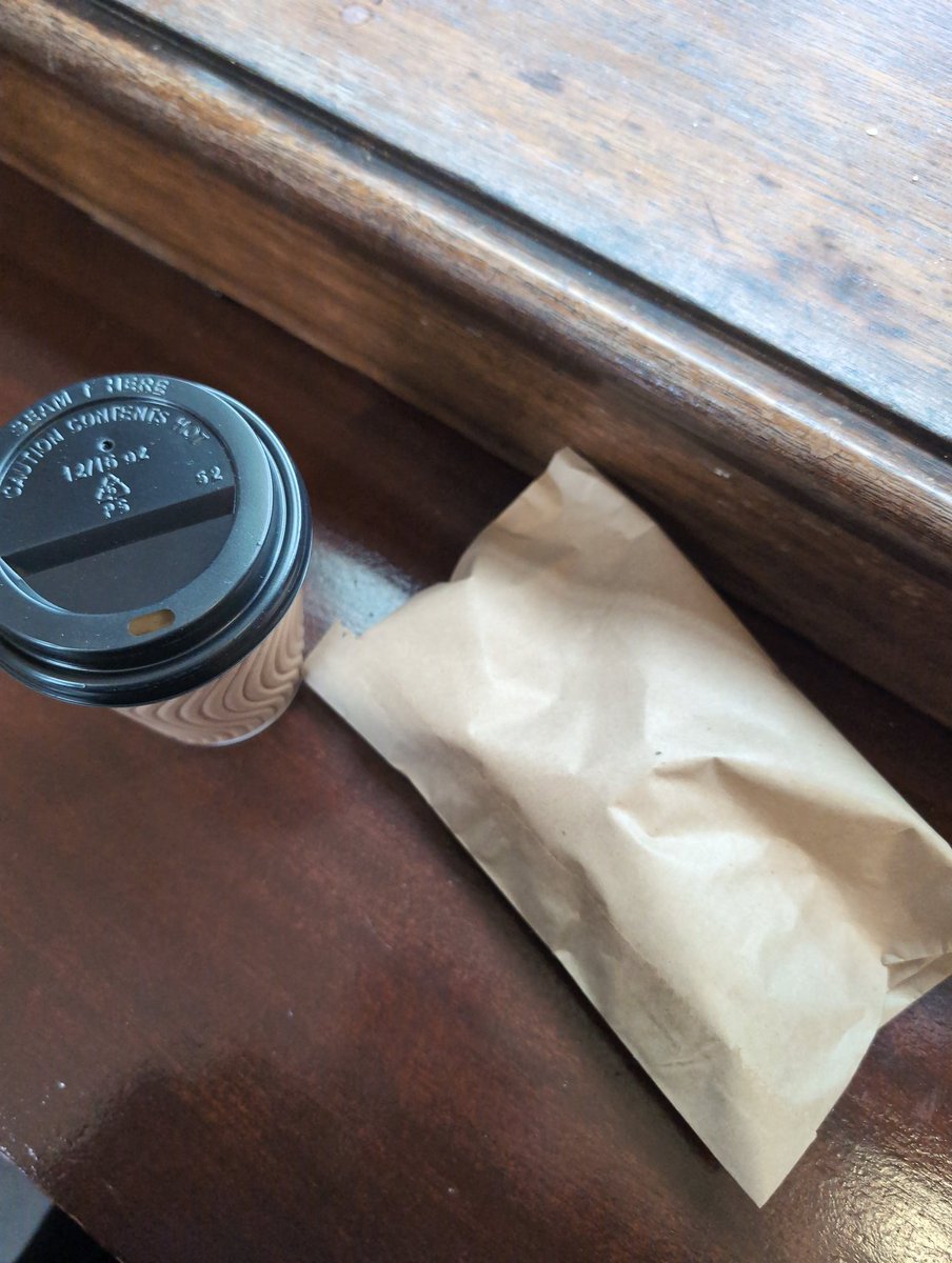 Coffee and a croissant for my travels to London... <a href="/Priyan147/">Pri147</a> I'm on my way ❤️