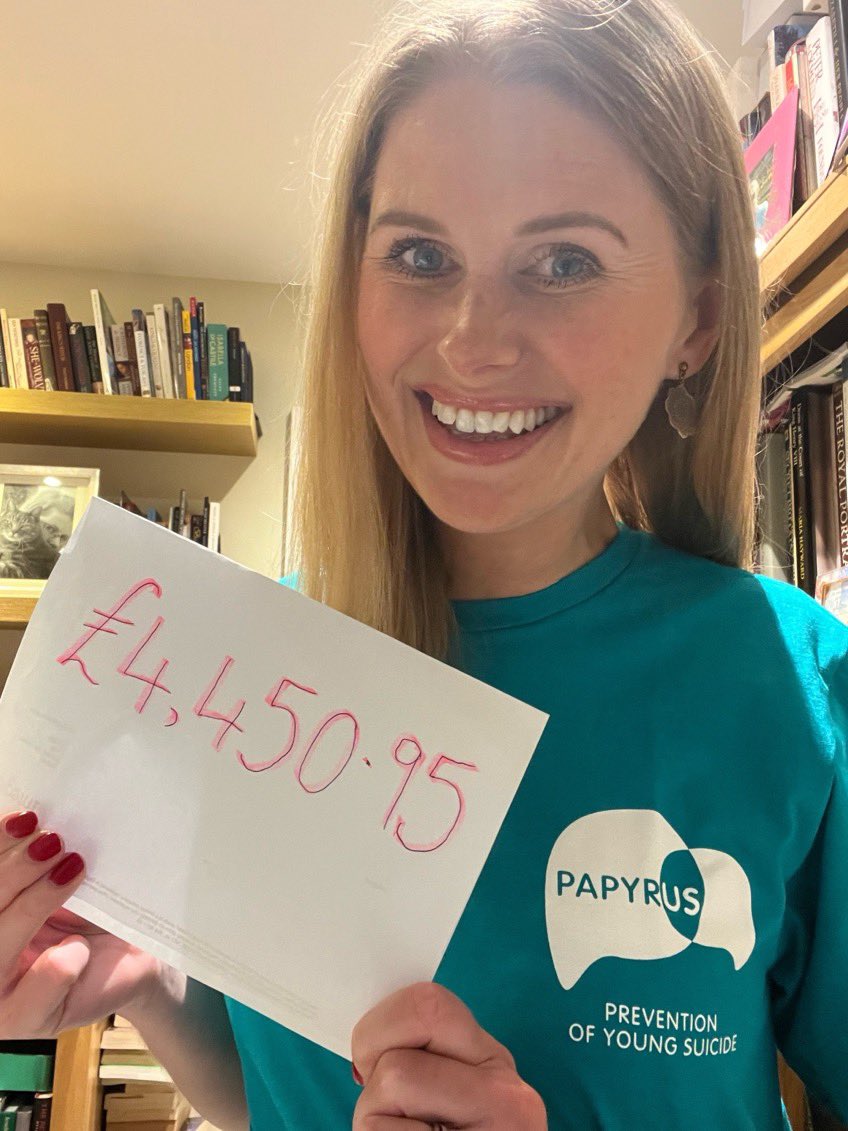 💜 Special announcement 💜 Tales of Youth raised an incredible £4,450.95 for @PAPYRUS_Charity. @TracyBorman @greg_jenner @DrJaninaRamirez @LondonMudlark @HelenhCarr @SocialHistoryOx @steve_x @garethrussell1 @Joanne_Paul_ @KateWilliamsme @NathenAmin @MattLewisAuthor