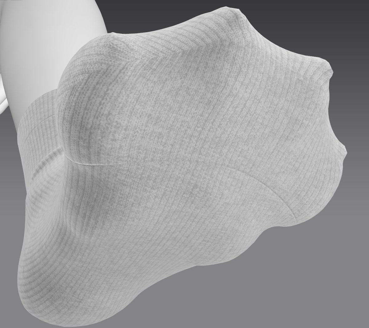 socked paws >w<''''''';;;; marvelous designer has a great cloth sim, i'd like to use it for underwear scenarios as well ...!