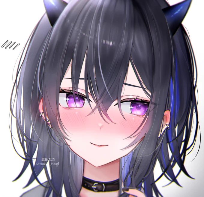照れ顔 