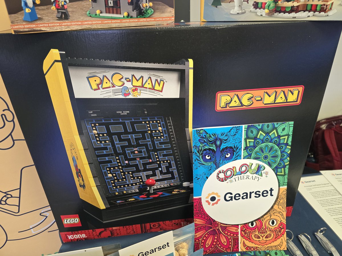 If you're at <a href="/WomenTechmakers/">Women Techmakers</a> today in Belfast, come along to the <a href="/GearsetHQ/">Gearset</a> stand and enter our competition for this awesome Lego Pacman set.