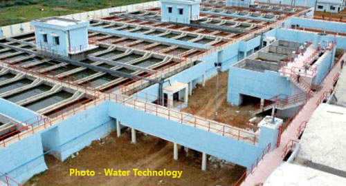 Chembarambakkam Water Treatment Plant with 530 million liters per day (MLD) capacity is the largest water treatment plant in TN, inaugurated in 2007. At present, Chennai's CMWSSB has a water treatment capacity of 1494 MLD, supplying ~1000 MLD piped water to the Chennai city  1/4