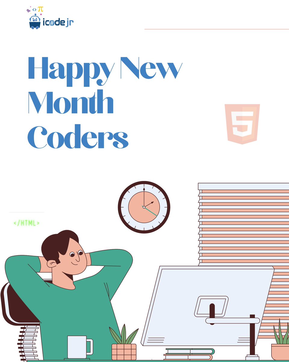 icodejr's tweet image. 🎉 Happy New Month, iCodeJr community! 🚀 May March bring you endless lines of code that compile perfectly and bugs that are easy to squash. Wishing you a month filled with coding victories and learning adventures! 💻✨ #HappyNewMonth #iCodeJr #UaeCodes