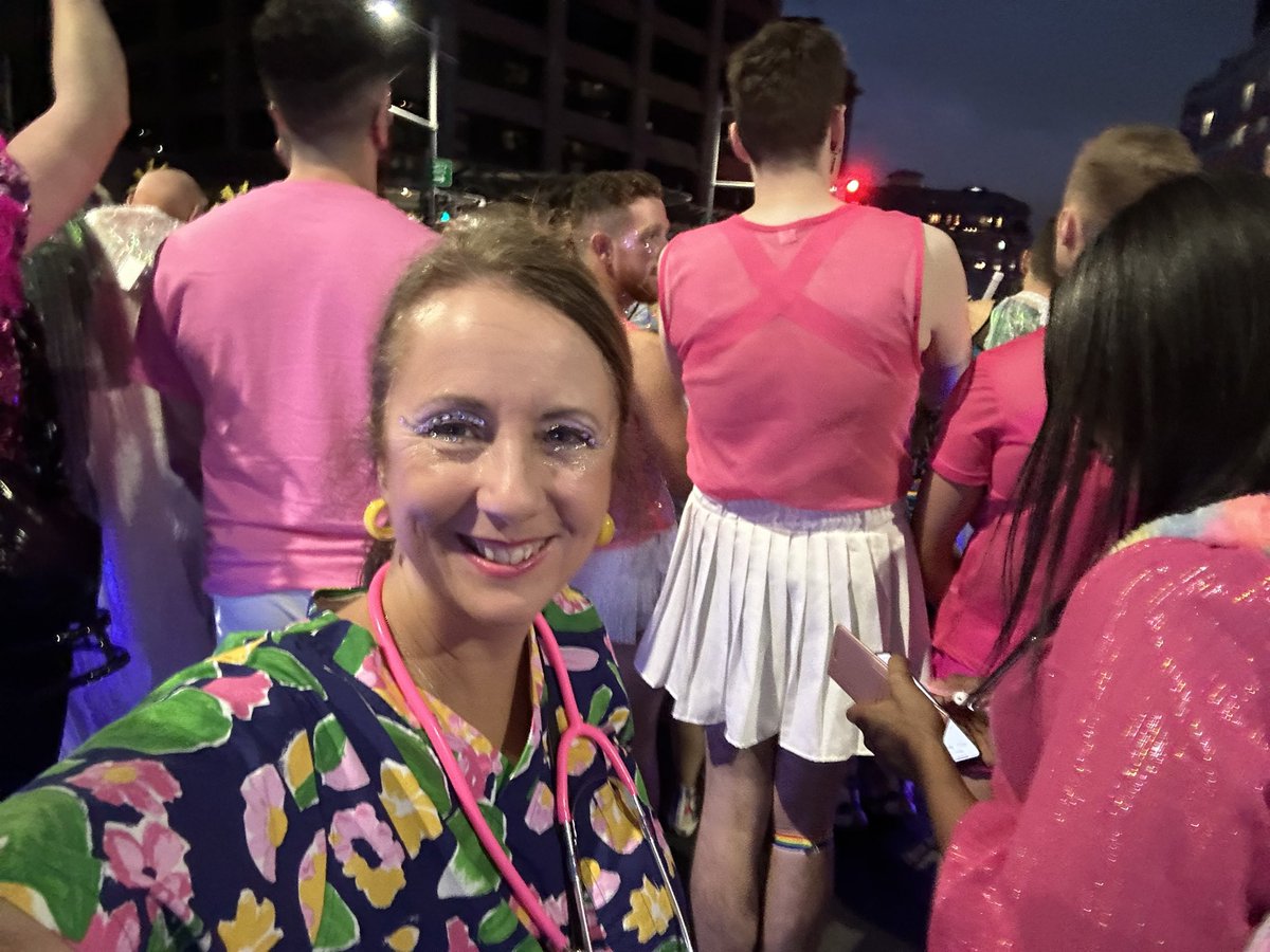 Proud to be President and representing <a href="/TheRACP/">The Royal Australasian College of Physicians</a> at Mardi Gras. #DEI.