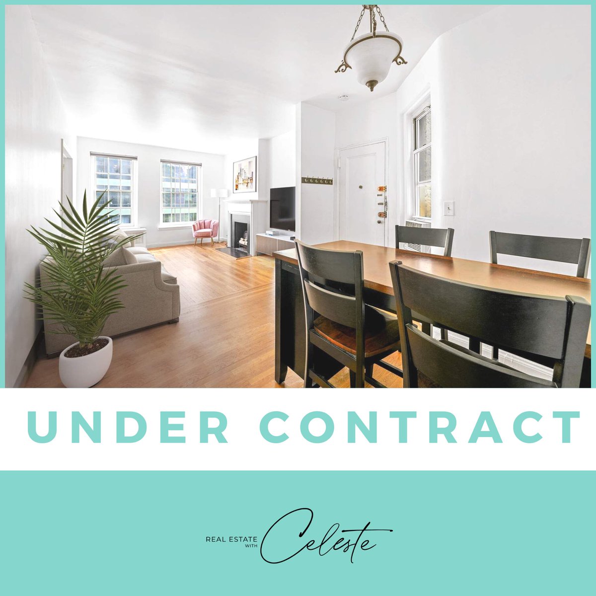 #UNDERCONTRACT • Our seller signed a job offer for across the country & contract to sell her #LenoxHill home on the same day. Talk about the perfect timing ⏱📄 #nycrealestate #realestatewithcelestenyc