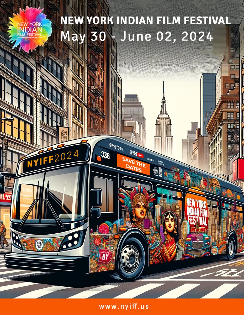 🌟 All aboard the New York Indian Film Festival! 🎉 Join us May 30 - June 02 & get ready to be captivated by the diverse range of films that showcase the best of Indian Indie cinema globally! Stay tuned for the Opening/Closing Films announcement! nyiff.us #NYIFF