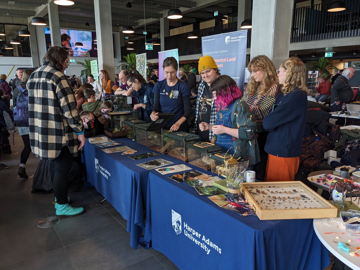 Tom Pope (@ipm_tom) on Twitter photo Very busy on the <a href="/HarperAdamsUni/">Harper Adams University</a> stand @SISF_2024 inspiring the next generation of entomologists! Very busy on the <a href="/HarperAdamsUni/">Harper Adams University</a> stand @SISF_2024 inspiring the next generation of entomologists!