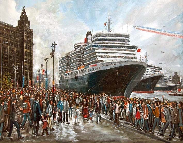 Phil George
‘Three Queens’ 
Wallsend Artist 
I like his work , certainly different .