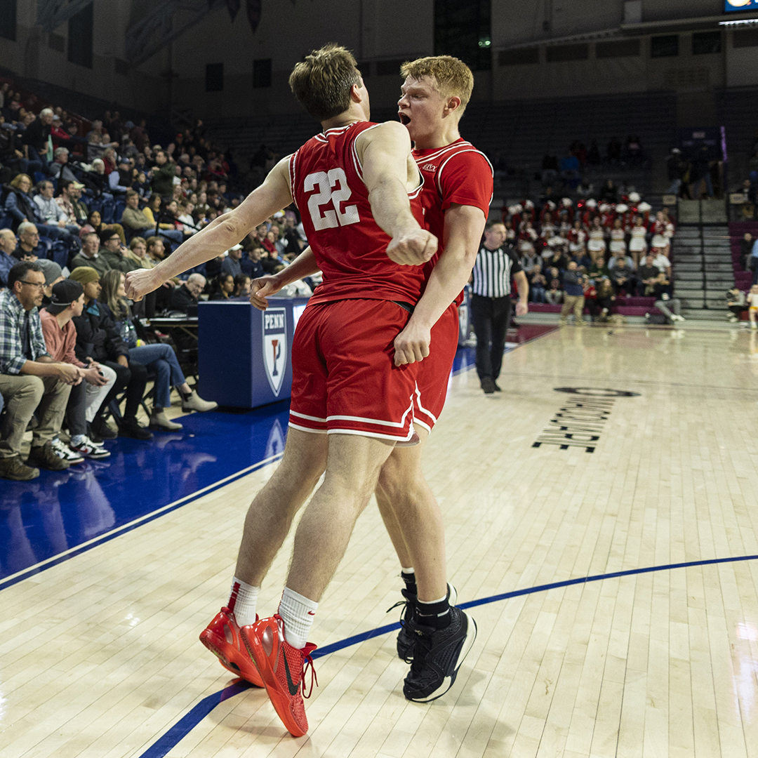 A special night for <a href="/cornell_mbb/">Cornell Men's Basketball</a> in the Palestra last night. Another big one tonight. Check out the gallery and highlights from last night's win at Penn. #YellCornell 

Gallery: bit.ly/3V0Z7dx
Highlights: bit.ly/49BljQb

(📸: Ryan Griffith/Cornell Athletics)