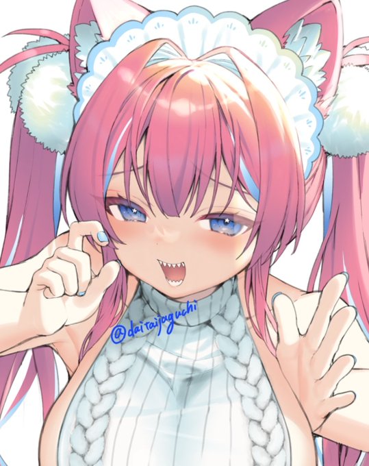 Vtuberにじめちゃん( @Nizime_Chan )のイラストを描かせていただきました 全体図は配信へ👇 