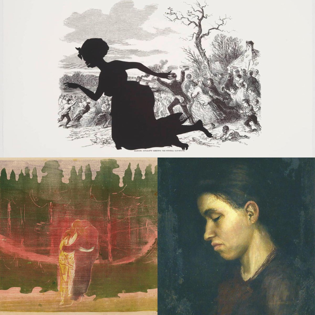 “In a new light,” our Feb. 29 email blast! spotlights “Kara Walker: Harper’s Pictorial History of the Civil War (Annotated)” @CurrierMuseum; “Munch & Kirchner” @YaleArtGallery; and “Portrayed by Eakins: Ella Crowell as Model and Student” @FitchburgArt: conta.cc/3uY2aZq