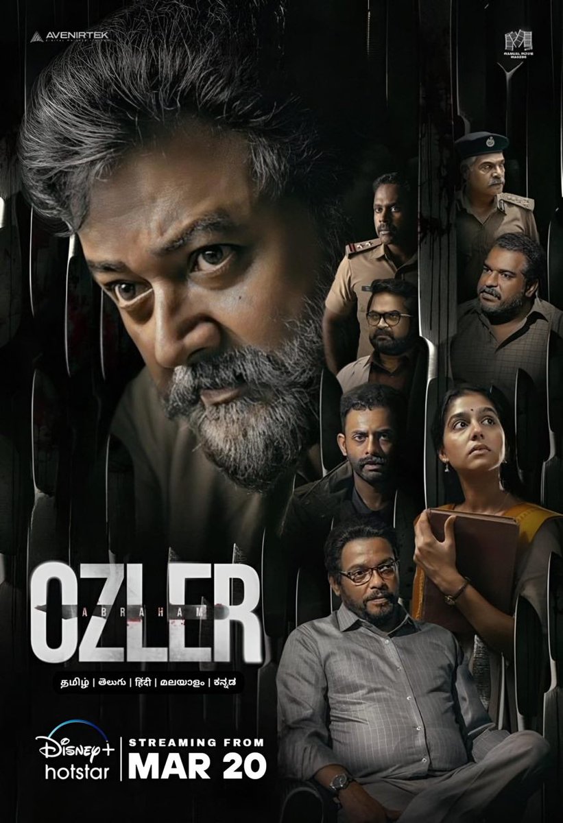 MovieMagic24's tweet image. Recent Malayalam Blockbuster film #AbrahamOzler premieres on #DisneyPlusHS on 20th March!