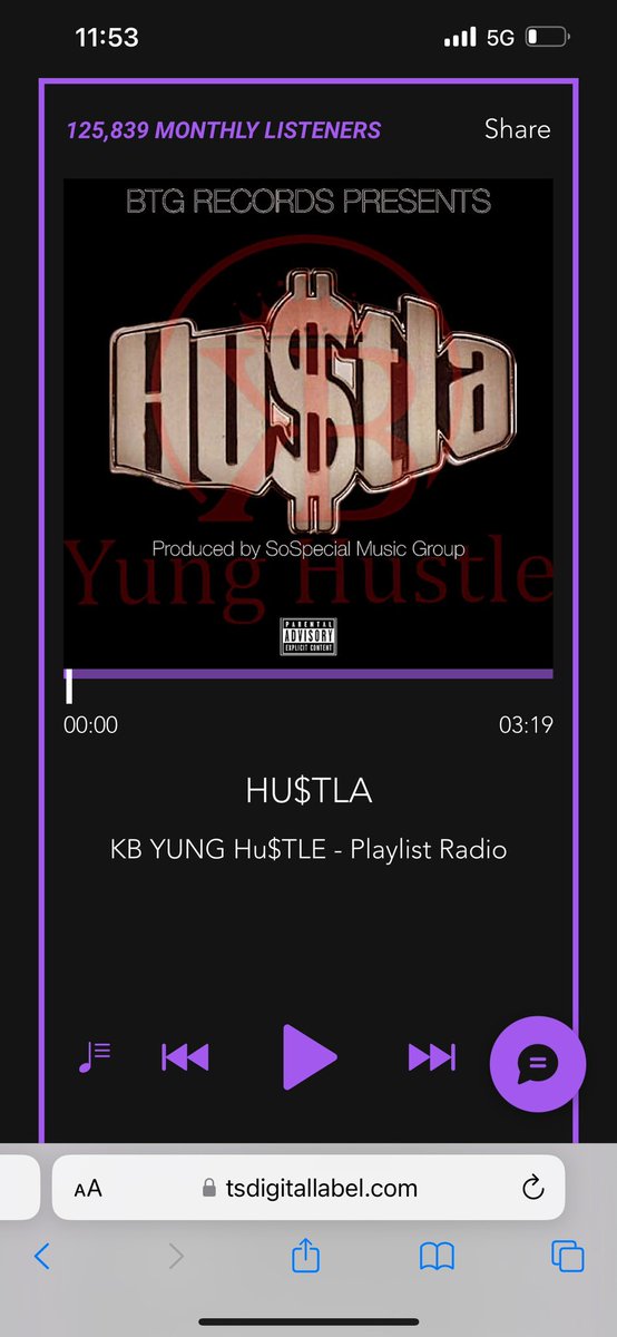 Just got added to another playlist #kbyunghustle #btgrecords