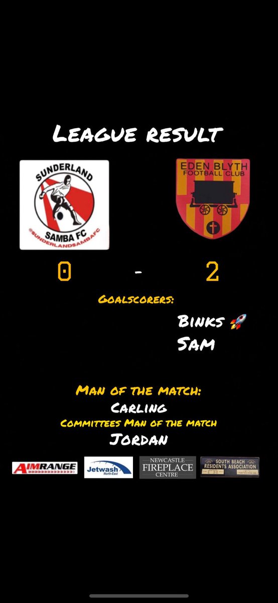 Eden Blyth FC tweet media