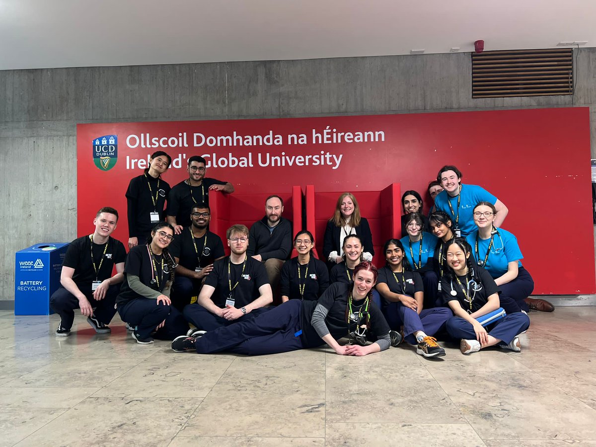 Victoria Meighan (@vickymeighan) on Twitter photo Well done to all the <a href="/TrinityMed1/">School of Medicine, Trinity College Dublin</a> students competing in <a href="/SimWarsIrl/">SimWars</a> today! The standard is incredibly impressive! Best of luck to all the teams & very well done to the organisers of this super student #simulation competition 👏 The finest future emergency medicine doctors! 🙌 Well done to all the <a href="/TrinityMed1/">School of Medicine, Trinity College Dublin</a> students competing in <a href="/SimWarsIrl/">SimWars</a> today! The standard is incredibly impressive! Best of luck to all the teams & very well done to the organisers of this super student #simulation competition 👏 The finest future emergency medicine doctors! 🙌