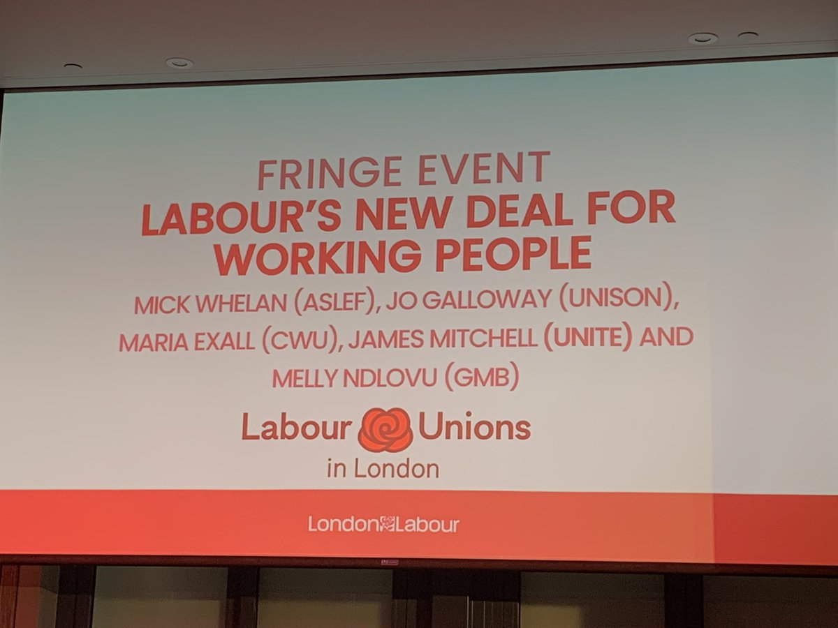 James Mitchell from @UniteLondonEast @unitetheunion speaking at the London TULO fringe meeting @LondonLabour #LONLAB24 talking about Labour’s new deal for working people