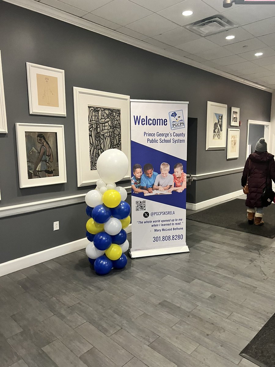 Ready for a day of Learning at the PGCPS Science of Reading Conference!