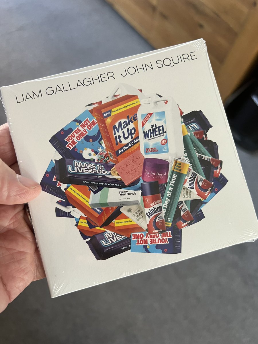 The new @liamgallagher & #JohnSquire album arrived yesterday! I have nothing to play it on, bought it for the early bird code…..naturally, forgot to buy tickets on time and it sold out!! Enjoyed listening to it on SpotiShite instead!