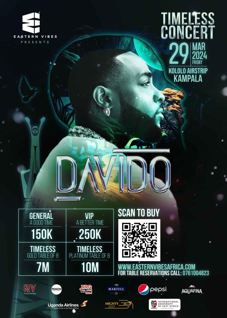 NTV is gifting us with the Timeless Concert of a life time in 27dayz ft DAVIDO😎