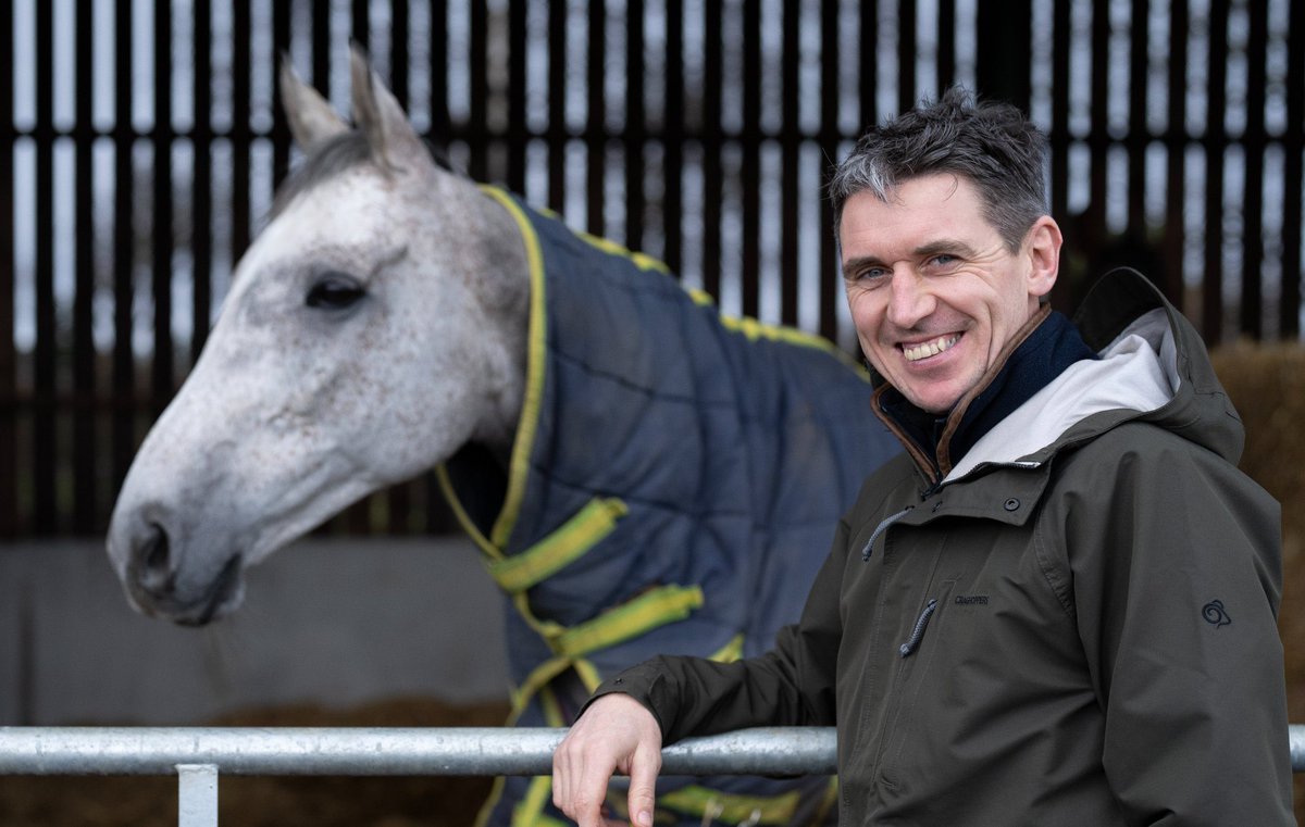 FOBRacing's tweet image. In case you missed Paddy’s interview, Highland Hunter’s next outing will be to lead proceedings at Keagan’s funeral on Tuesday