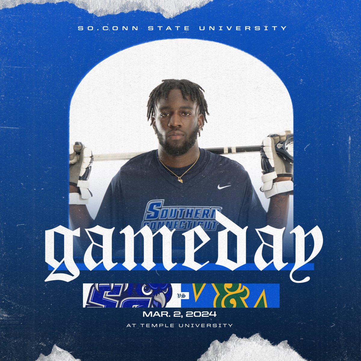 Today at 2pm: The Owls will play rain or shine - Wish the guys good luck as we play our first game of the weekend vs William &amp; Mary #WeAreSCSU #RollOwls