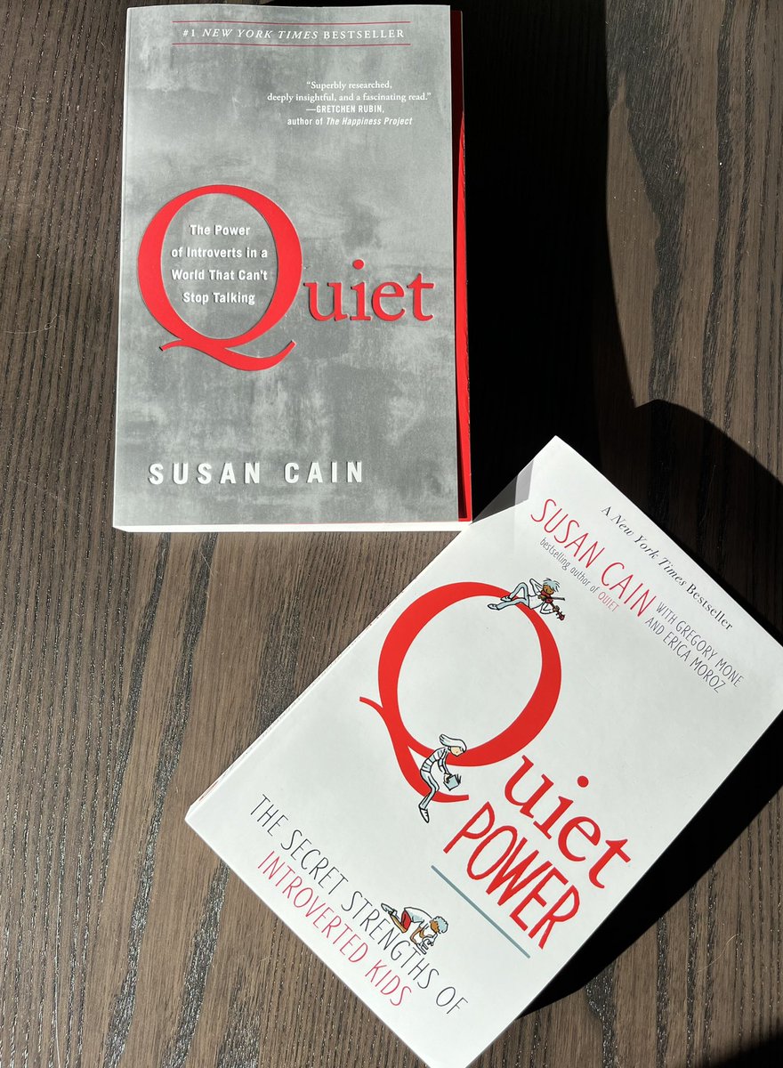 🌷Quiet: The Power of Introverts in a World That Can’t Stop Talking by Susan Cain is a book I have just started reading! 🌼“In a gentle way, you can shake the world” —Mahatma Gandhi #EduTwitter #QuietlyLead