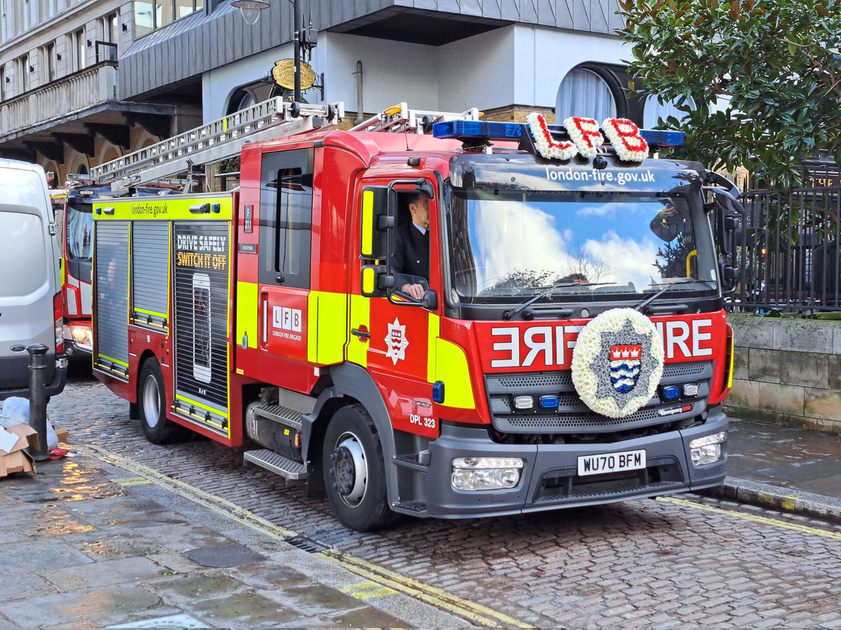 KennethRaven10's tweet image. Wayne Brown's  CFO WMFRS Funeral in London Yesterday