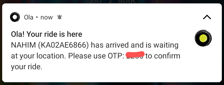 Melwin_Wilson's tweet image. @Olacabs driver accepted the ride, however asked to cancel it &amp;amp; pay him cash. Ultimately he cancelled the ride when I insisted on payment via the ola app. Ola needs to take action against these drivers. Will need to think twice when booking in future or  #stopusingola