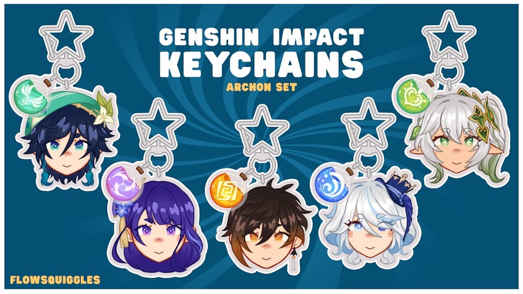 Crypto DJs ® (@crypto_dj5) on Twitter photo Genshin Impact Potion Acrylic Keychains <a href="/Kickstarter/">Kickstarter</a>
❤️💟❤️
5 Keychain designs featuring the archons and elemental potions.
kickstarter.com/projects/flows…
#Genshin #Genshinlmpact #Genshin_Impact Genshin Impact Potion Acrylic Keychains <a href="/Kickstarter/">Kickstarter</a>
❤️💟❤️
5 Keychain designs featuring the archons and elemental potions.
kickstarter.com/projects/flows…
#Genshin #Genshinlmpact #Genshin_Impact