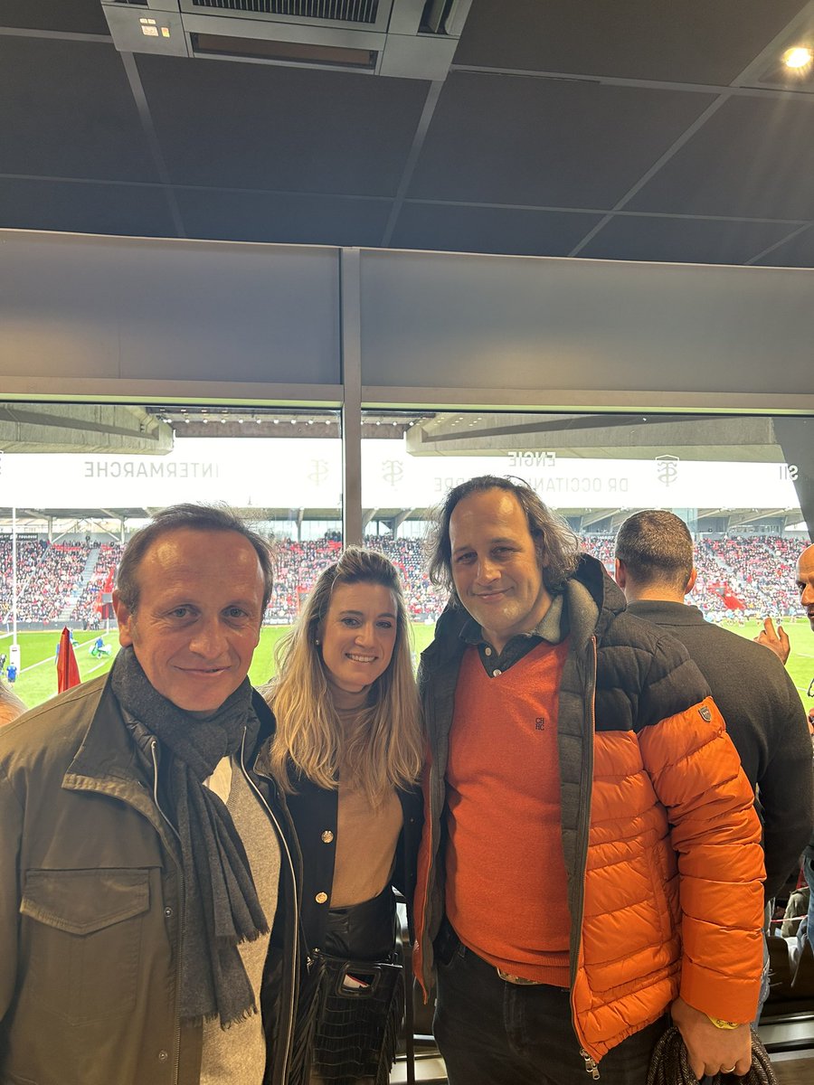 Prêts pour le derby <a href="/StadeToulousain/">Stade Toulousain</a> / <a href="/CastresRugby/">Castres Olympique</a> avec <a href="/jjbascoul/">Jean Jacques Bascoul</a> <a href="/ENGIEgroup/">ENGIE</a> &amp; <a href="/OmaHasan/">Omar Hasan</a> 🔴⚫️🔵⚪️🔥🔥