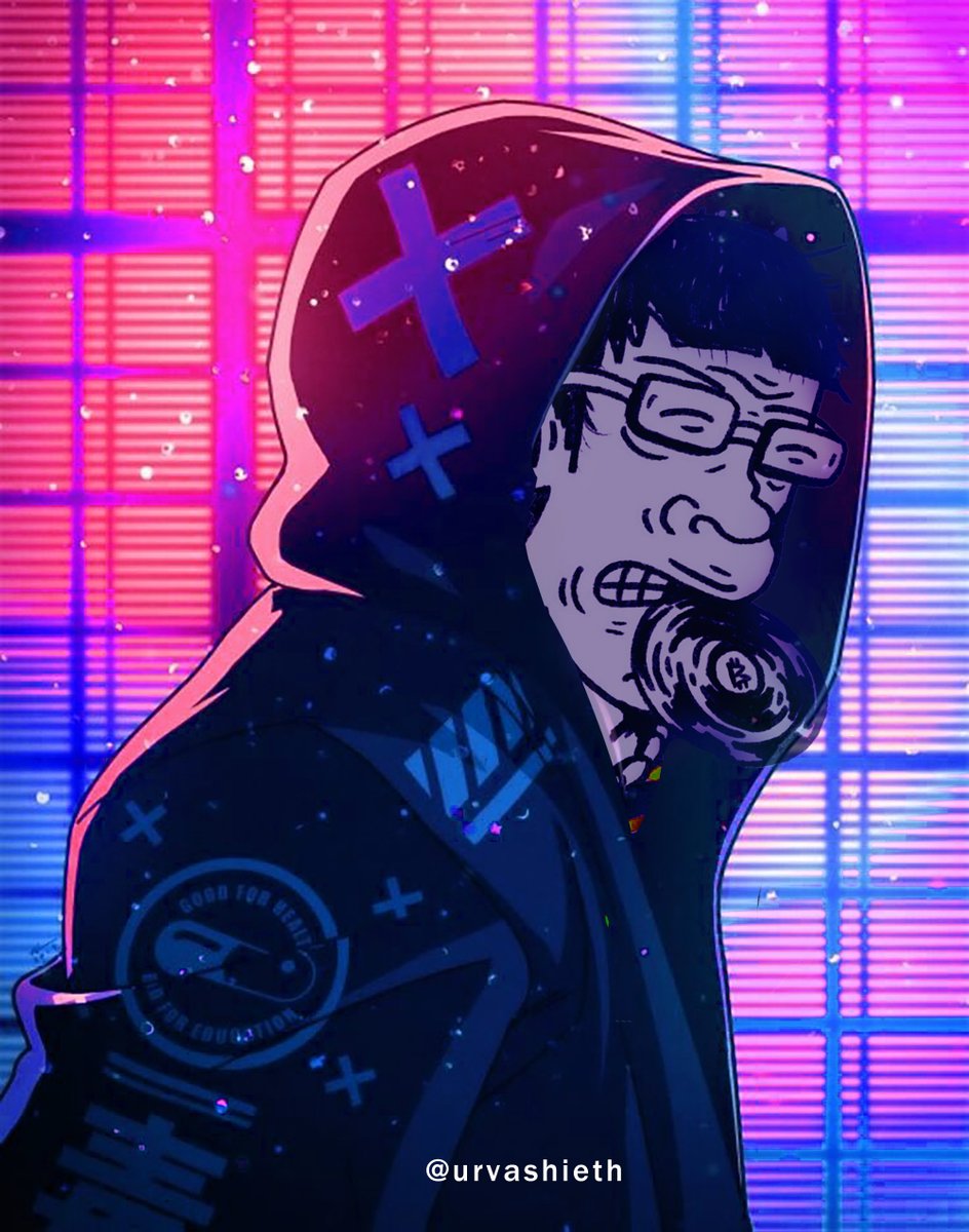 urvashieth's tweet photo. Here is my artwork for @BtcBangers by @digitaldamaged and @wailancrai .Their art is like magic on paper. Every stroke and color comes together to make something beautiful. It's like stepping into a dream world full of wonder and creativity❤️ https://t.co/VDyzlKqkZT