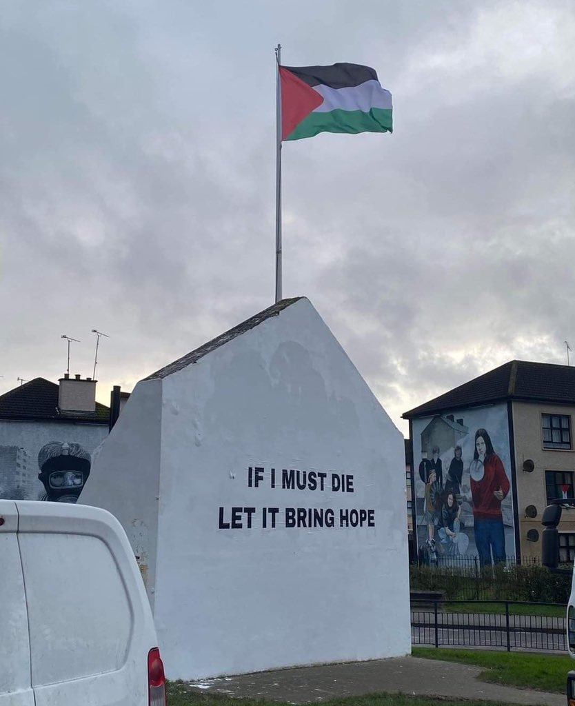 Spotted in Derry. #Gaza