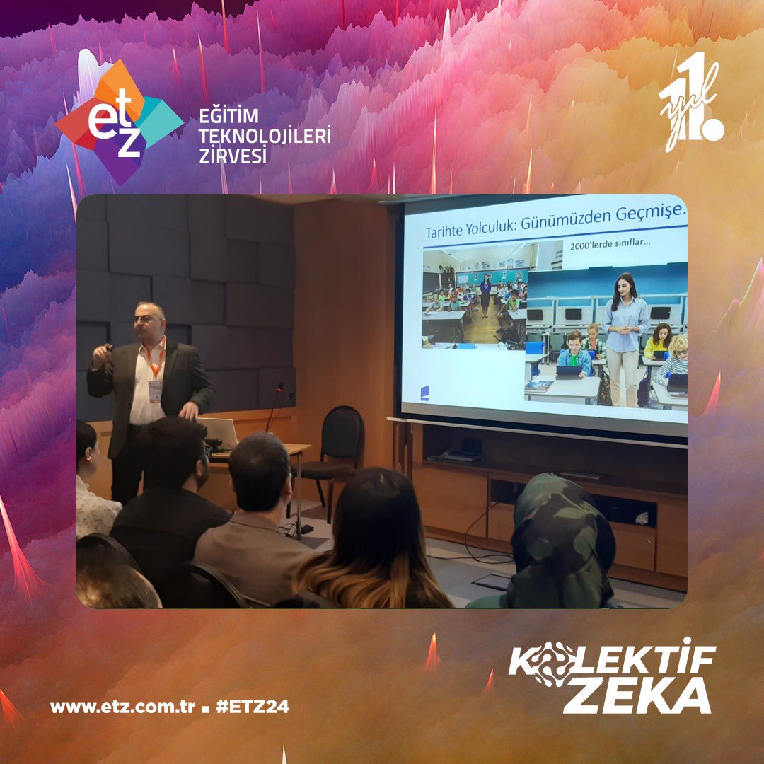 EdTechSummit's tweet photo. Genel Müdür Kutlu Tanrıverdi ve Eğitim Uygulama ve Geliştirme Direktörü Ulaş Kızıltuğ'un ''Genişletilmiş Gerçeklikle (XR) Sınıf İçi Uygulamalar'' atölyesiyle 11. ETZ’de! ✨@kutlutanrıverdi
#ETZ24 https://t.co/d4lpOAHDai