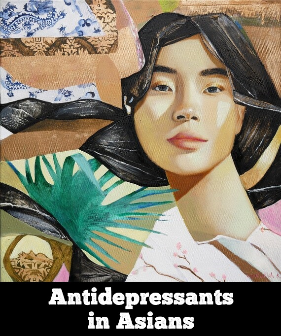 Asians have more side effects to antidepressants. On reason: 20-40% metabolize them slower in the liver. Desvenlafaxine (Pristiq) isn't metabolized there, which may explain why it was better tolerated than duloxetine (Cymbalta) in this large 2023 trial from China:…