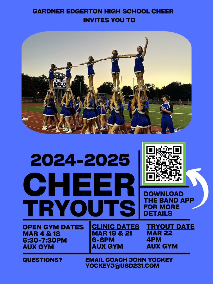 Tryout season is here!