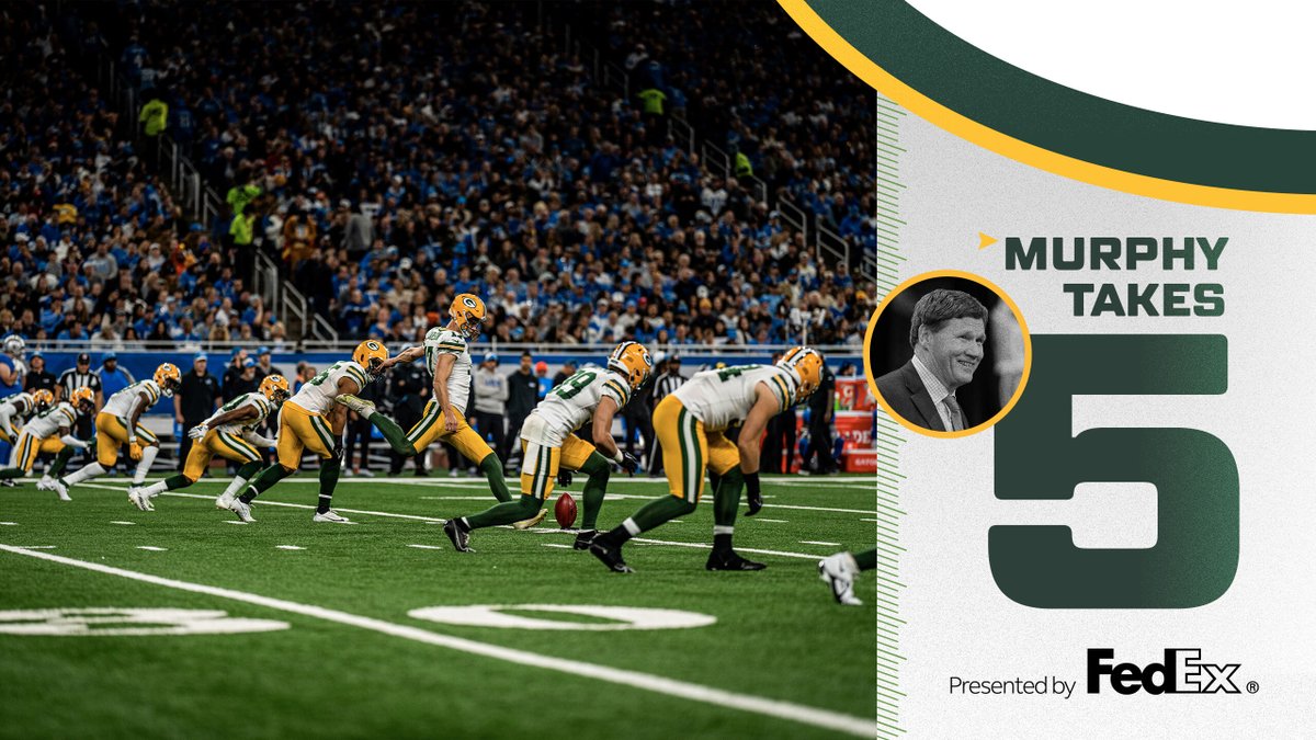 #Packers President/CEO Mark Murphy discusses potential changes to kickoffs & answers 5️⃣ fan questions in his monthly column.

Murphy Takes Five 📰: https://t.co/hNgkARM7gF 