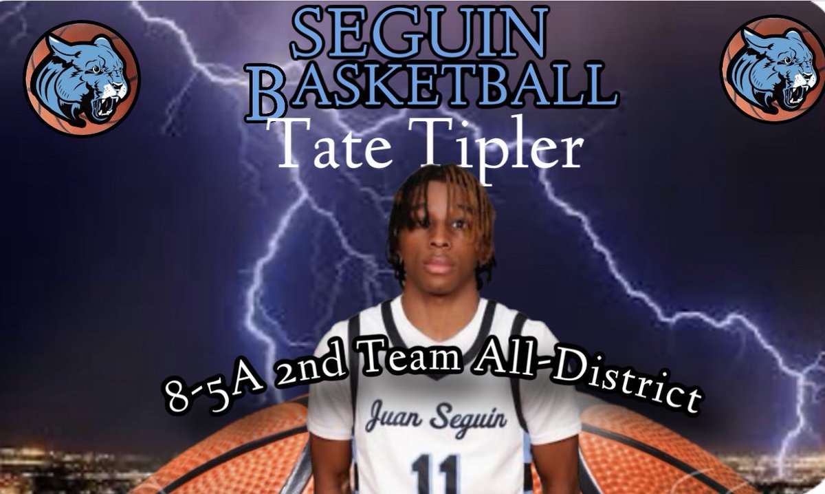 Huge Congratulations to our District 8-5A 1st and 2nd team recipients‼️ We are so proud of you fellas!!! #UnfinishedBusiness #SeguinNation🏀🐾 @z3shifty @thequentinray_ @TateTipler