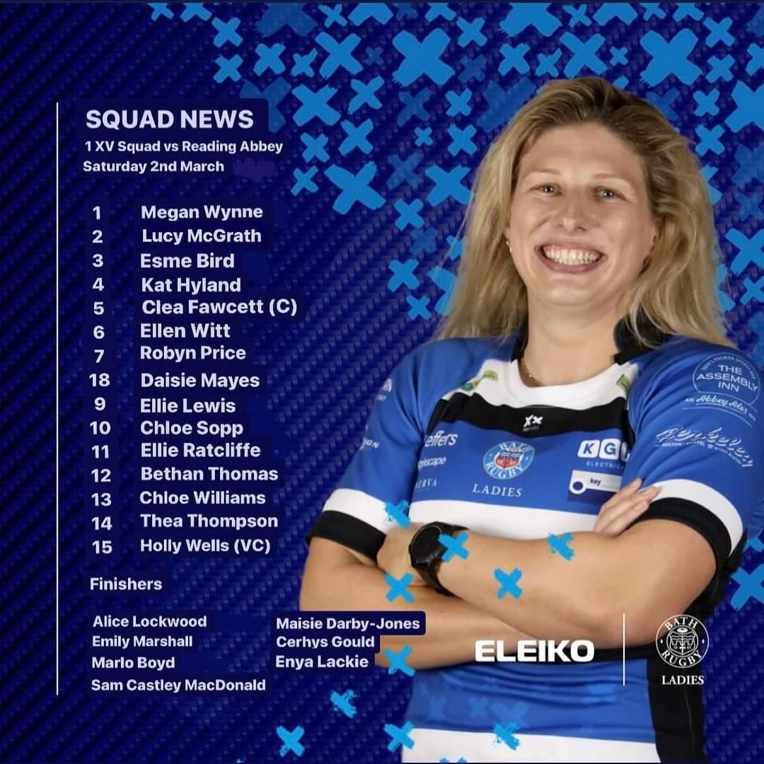 Bath Rugby (@bathrugby) on Twitter photo A bit of snow in Bath today but we can confirm today's <a href="/BathRugbyLadies/">Bath Rugby Ladies</a> fixture is still on! ❄️ 🏉
With over 1000 tickets already reserved, make sure you book your free ticket to The Rec 🎟 👉 bit.ly/3V3elPy A bit of snow in Bath today but we can confirm today's <a href="/BathRugbyLadies/">Bath Rugby Ladies</a> fixture is still on! ❄️ 🏉
With over 1000 tickets already reserved, make sure you book your free ticket to The Rec 🎟 👉 bit.ly/3V3elPy