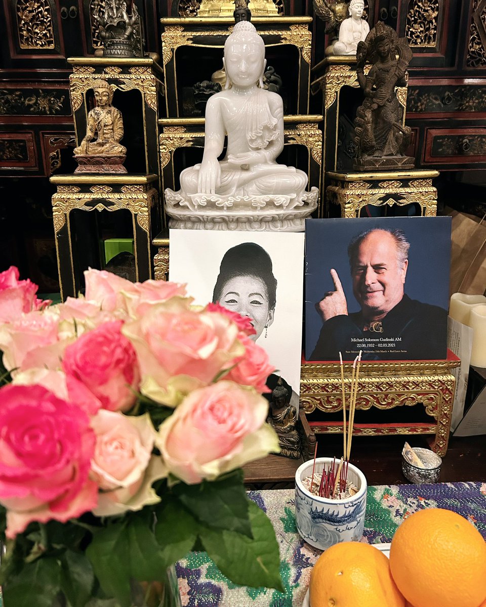 Love to the Gudinski family today, and to all who worked closely with Michael. I know that music is all around you wherever you may be, so we will keep listening &amp; creating to feel close to you. Miss you my friend #MichaelGudinski ♥️🙏