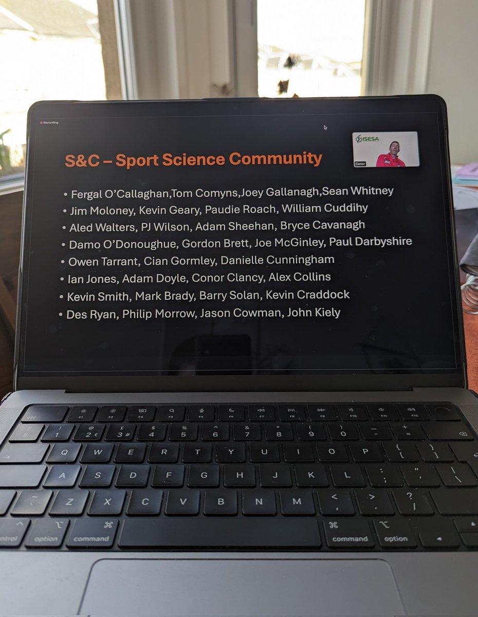 Gareth Gorman (@garethpsych) on Twitter photo Such an enjoyable <a href="/IrishSESA/">Irish Sport and Exercise Sciences Association</a> webinar from <a href="/AidanOC_Cork/">Aidan O'Connell</a> reflecting on his career journey and the recognition for the relationships built along the way. Such an enjoyable <a href="/IrishSESA/">Irish Sport and Exercise Sciences Association</a> webinar from <a href="/AidanOC_Cork/">Aidan O'Connell</a> reflecting on his career journey and the recognition for the relationships built along the way.