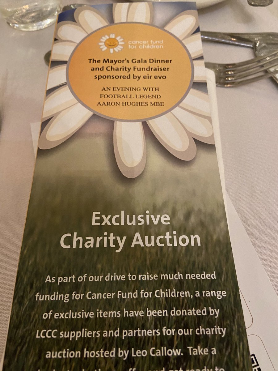 A fantastic night at the Mayors Gala Dinner & Charity Fundraiser for @CancerFundChild A remarkable charity that help make a huge difference to children’s lives during the most difficult & challenging times. If you would like to donate you can do so on the link below ⬇️⬇️⬇️