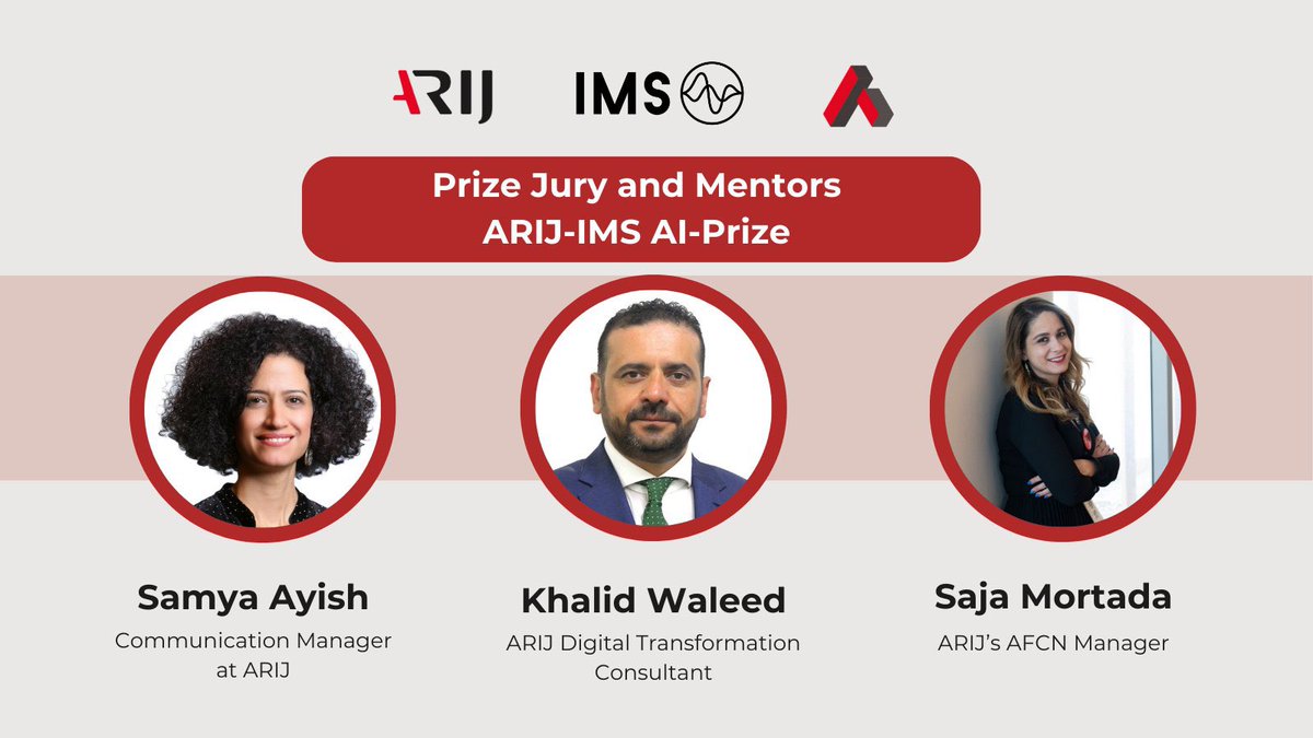@Raseef22 won our #AI prize and will be working in the next few months on facilitating its Podcast production through AI 👏 Happy to be supporting this process with my dear colleagues and looking forward to the results ❤️ @ARIJNetwork @IMSforfreemedia