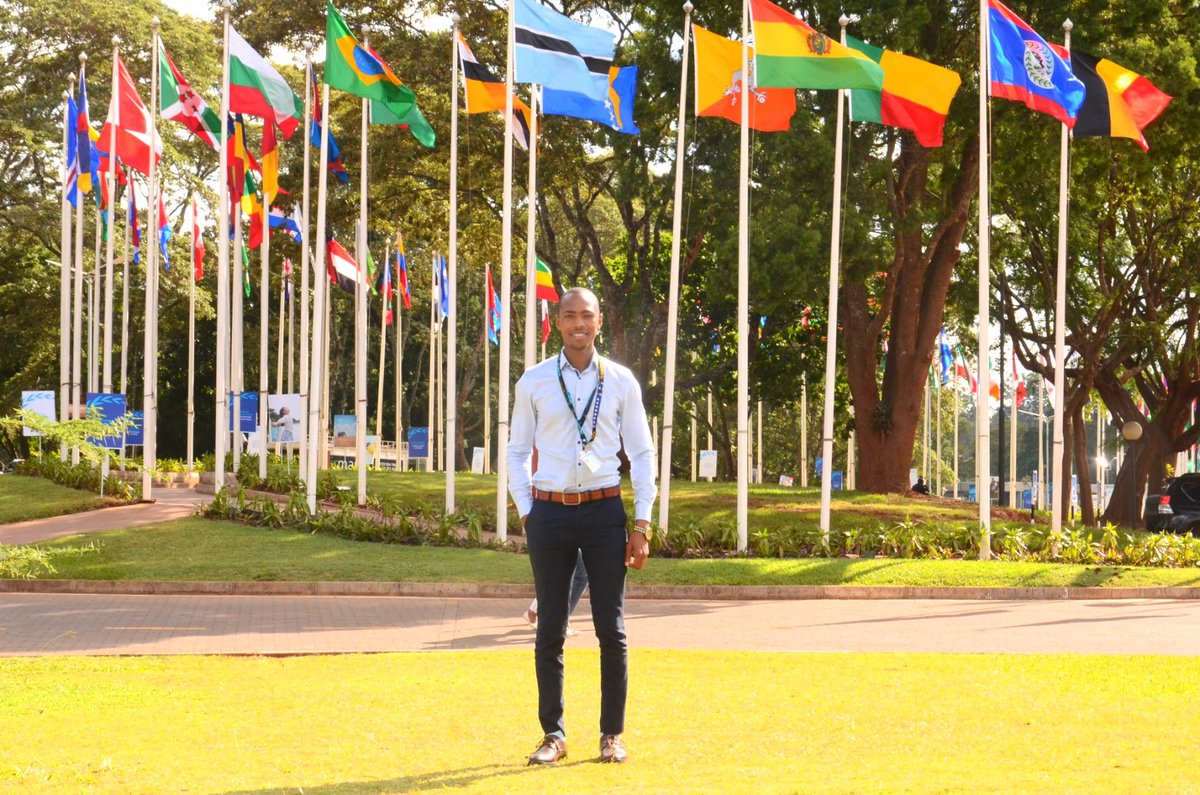 I had the pleasure of representing @unhabitatyouth in the just concluded #UNEA6 at the #UNEP offices.

As youth leaders,we must push to ensure the youthful populace is deliberately and meaningfully engaged and included in every sphere of discussions and decision-making process.