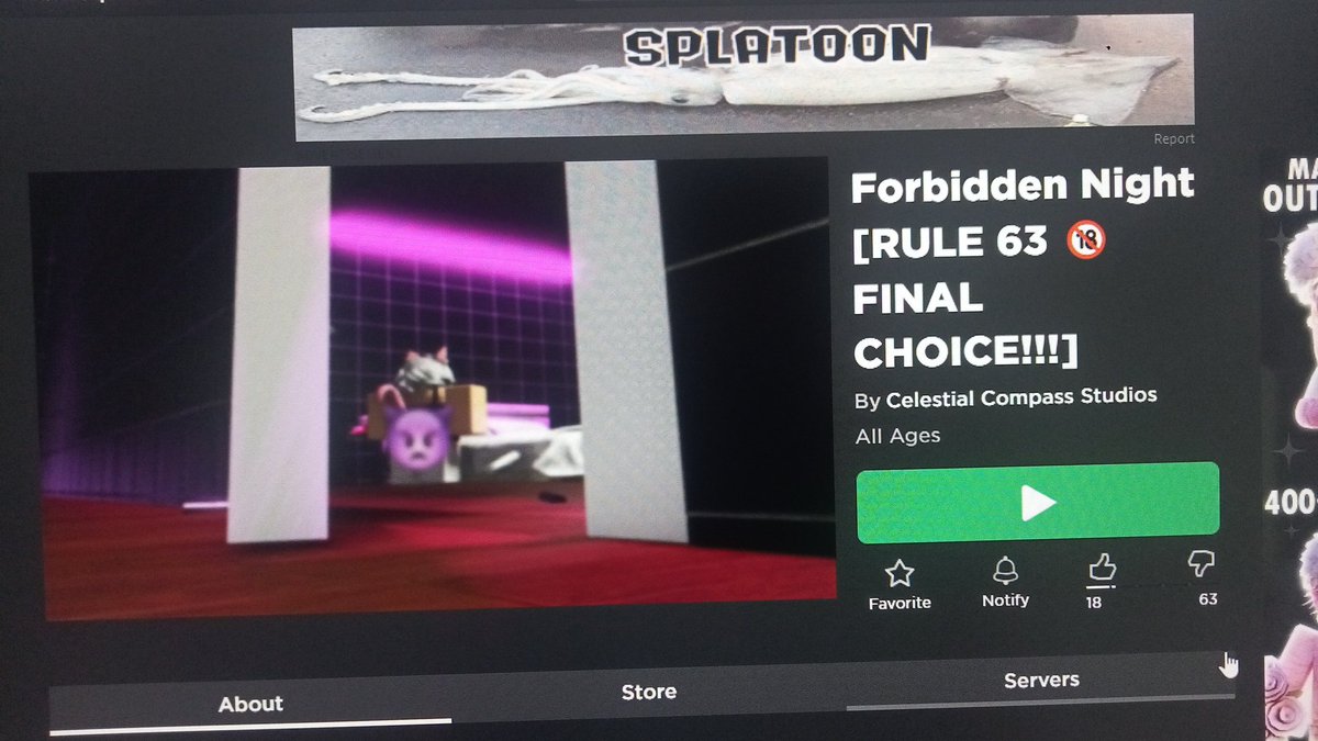 This game is NSFW , probably s*x game... This shit concerning dawggg

roblox.com/games/13388412…

<a href="/ModForDummies/">MFD/EASI</a>