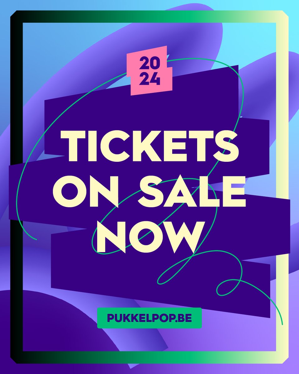 Tickets for Pukkelpop 2024 are on sale now! 
Head over to pukkelpop.be and grab yours.