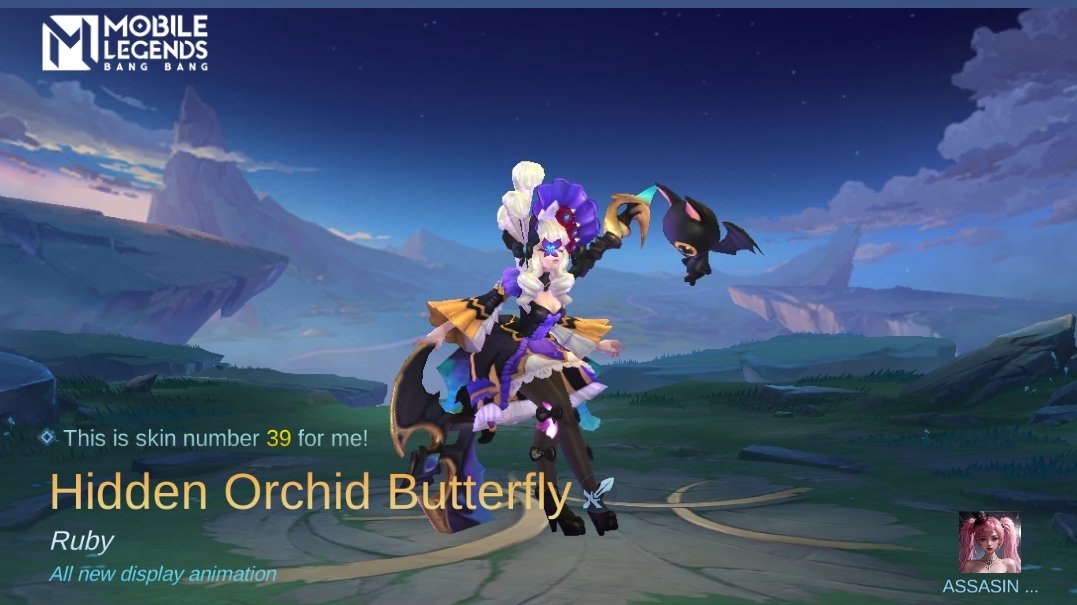 I just obtained a new skin Hidden Orchid Butterfly in Mobile Legends: Bang Bang! Let's face off against the world's best MOBA players together! 
r8qs.adj.st/appinvites?adj… #ruby